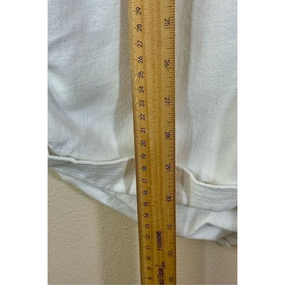 OneTeaspoon Women's White Mini Braxton Button Front Utility Playsuit Romper M - Picture 9 of 12